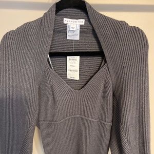 Sweater and sweater tank top combo